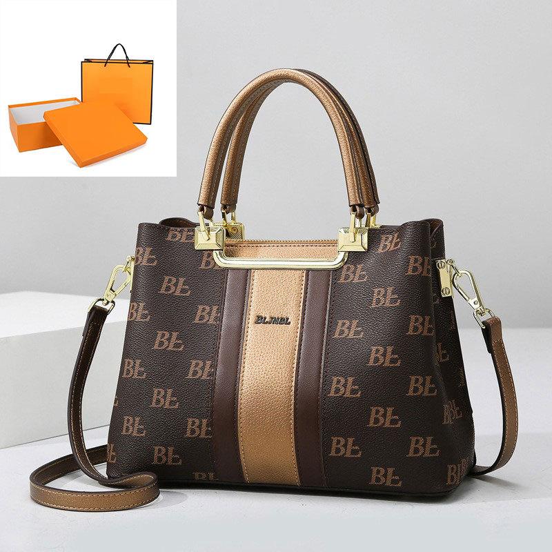 Borsa Tote, Borsa a Mano da Donna di Lusso Leggero Europea e Americana, Borsa alla Moda di Grande Capacità, Borsa a Spalla Versatile per il Pendolarismo