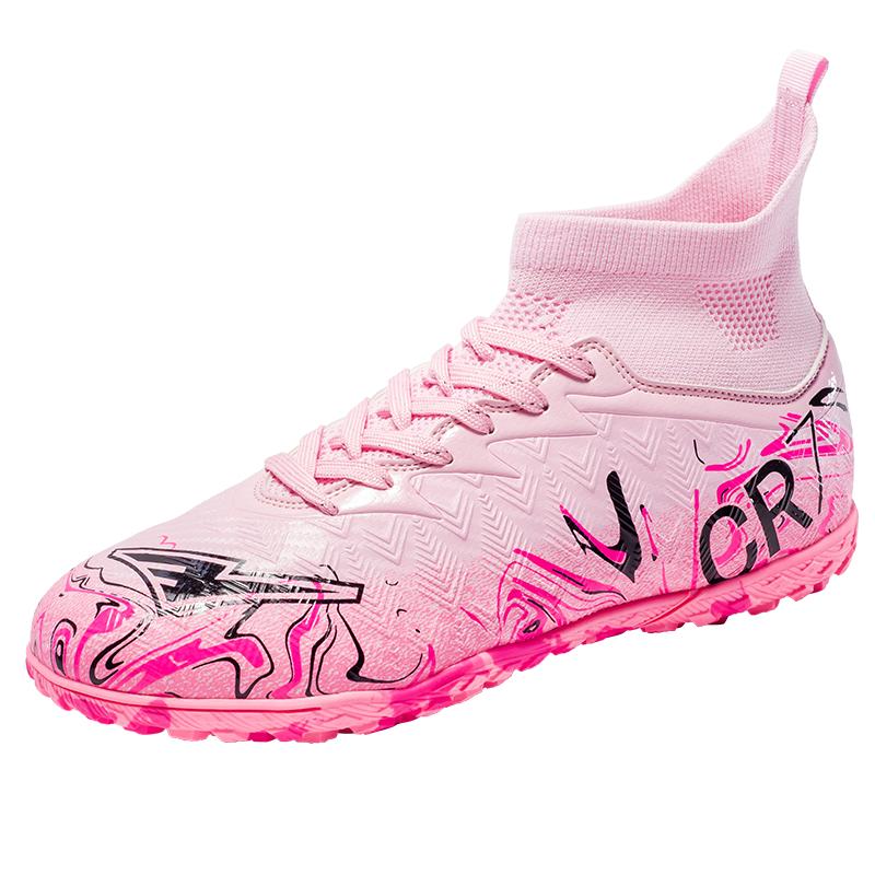 

Professional Adult Men s Breathable Football Shoes With Long Studs Wear-Resistant Anti Slip 46
