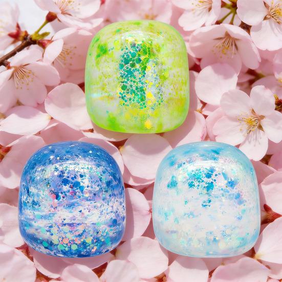 1/2/3Pcs Color Changing Squeeze Ball Anxiety Relief Changes Color in The Sun Stress Ball Slow Rise Portable Fidget Ball Sensory