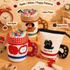 Water Cup Shaped Pencil Case Cartoon Pen Holder Multifunctional Pencil Bag  Student
