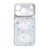 Gradient Blue Stars Electroplated Phone Case for iPhone 16 Pro Max & Apple 17