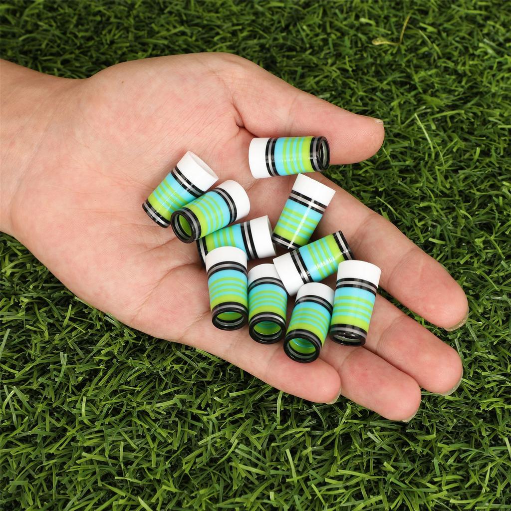 10Pcs Golfing Iron Ferrules Fit 0.35Inch 0.37Inch Iron Shafts Golfing Tapered Ferrules Golfing Equipment Accessories
