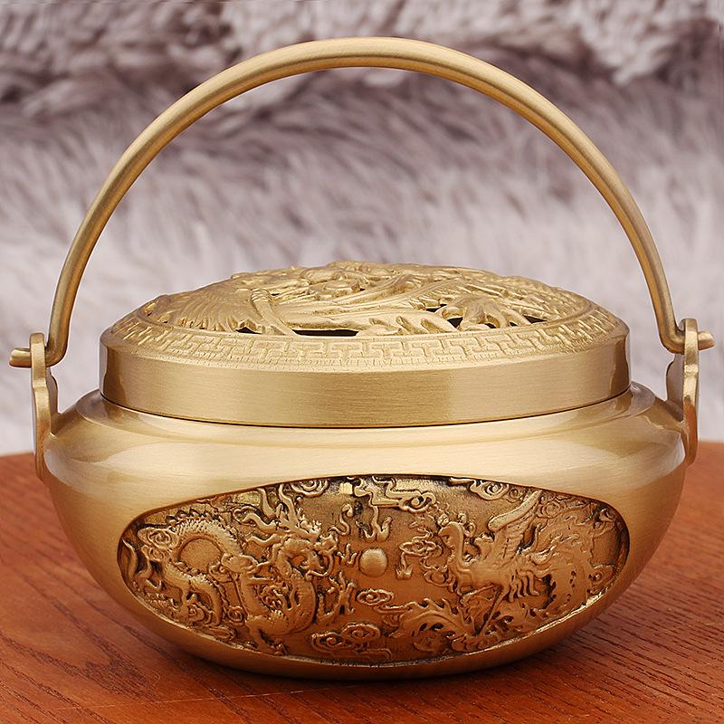 

Brass Portable Sandalwood Incense Burner & Hand Warmer