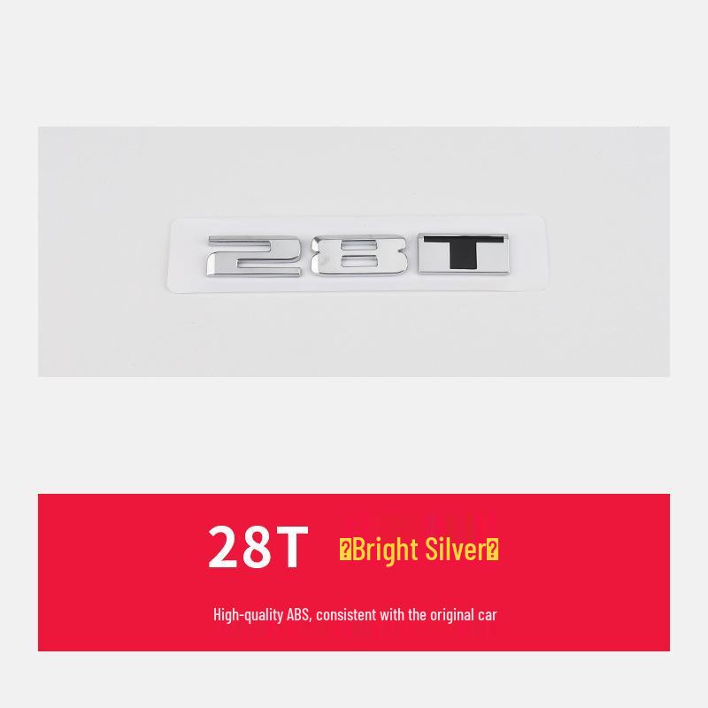 Cadillac CT4/CT5/CT6 AWD 40T XTS ATSL Rear Plastic Emblem for Car Modification