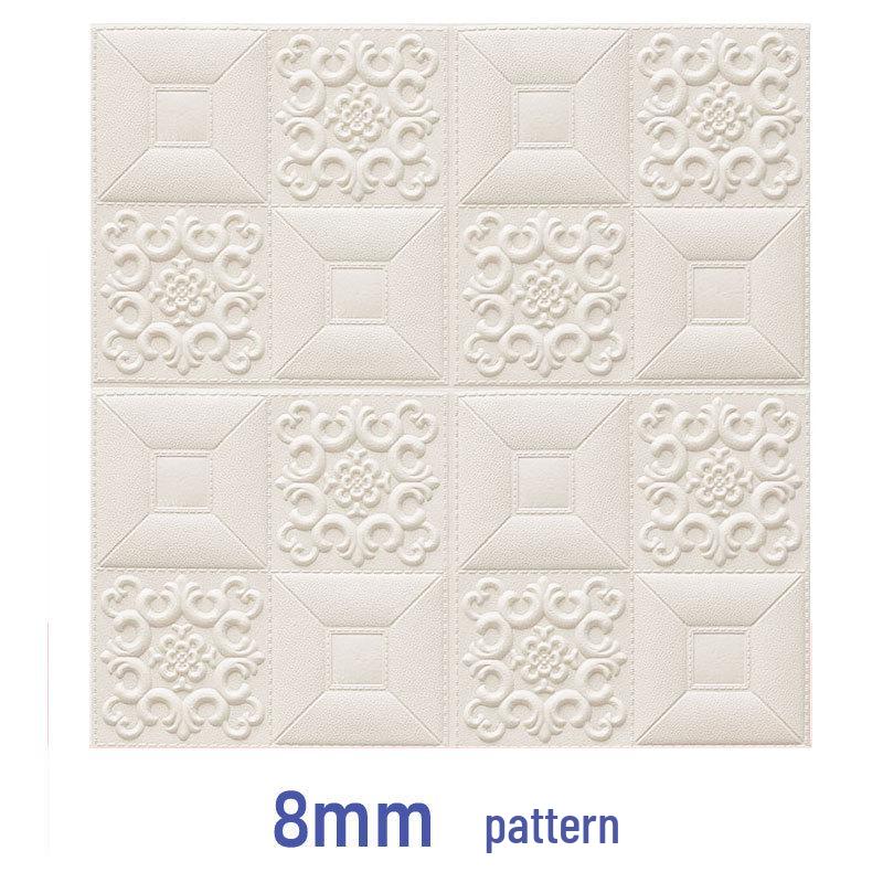 3D Waterproof Self-Adhesive Bedroom Wallpaper for Home Decoration