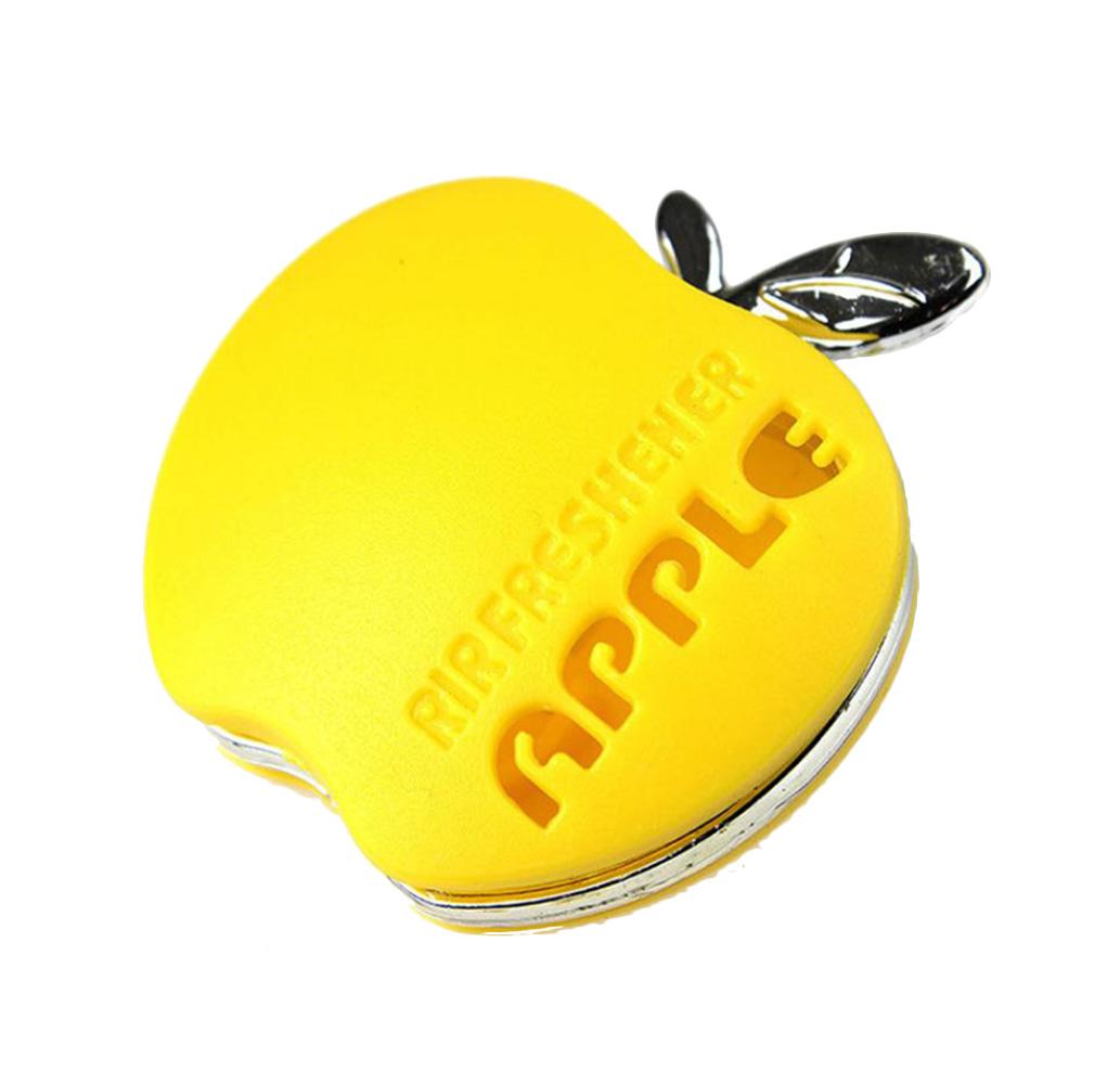 

Автомобильный освежитель воздуха для автомобиля, ароматизатор для салона в форме яблока, ароматерапия, модный автомобильный освежитель воздуха, автомобильный стиль жёлтый