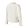 Adidas Simple Comfortable Polo Neck Long Sleeve Sweatshirt Women Sweatshirt White JX9398