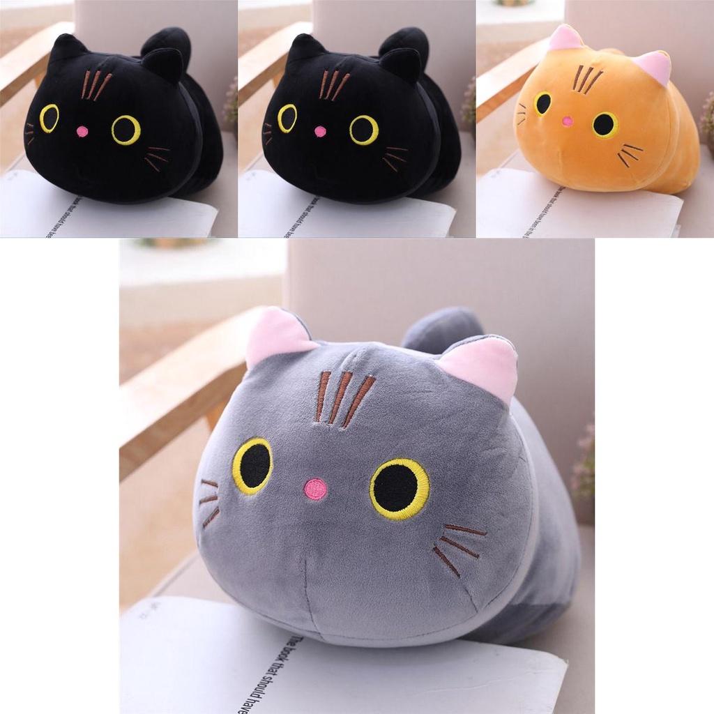 Adorable Cartoon Plush Toy Cat Soft Pillow Cushion For Kids And Girlfriends