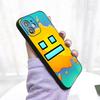 Game G-Geometry Dash Phone Case For IPhone 17 Pro Max 15 Pro 16 14 Plus 12 13 Mini 11 Pro Shockproof Soft Cover