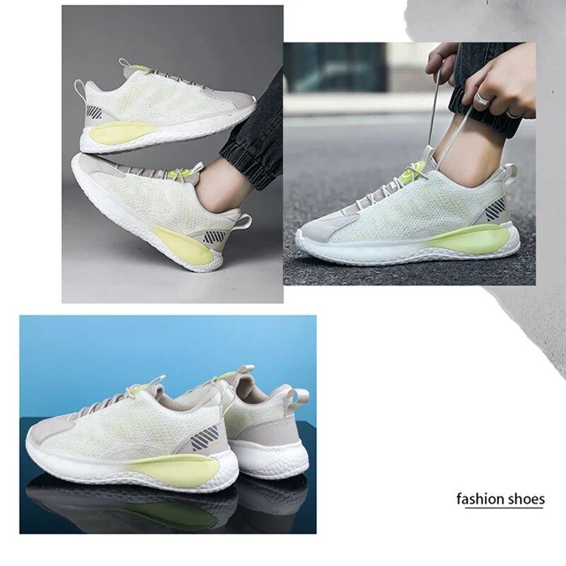 Herbst Frühling männer Tennis Sport Schuhe Männliche Studenten Schwarz Weiß Walking Laufen Reise Casual Turnschuhe Dämpfung Trainer