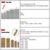 50 Pcs/set Hss Drill  Sets Titanium-coating Powerful Hard Steel Tools 1mm 1.5mm 2mm 2.5mm 3mm
