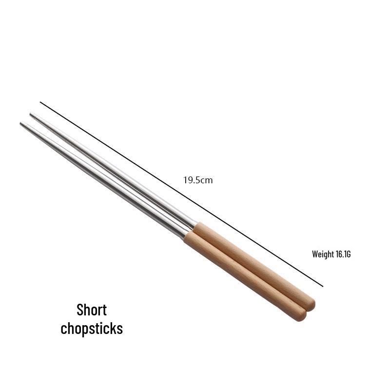 Japanese Wooden Handle Stainless Steel Cutlery Set - Knife, Fork, Spoon for Western Cuisine