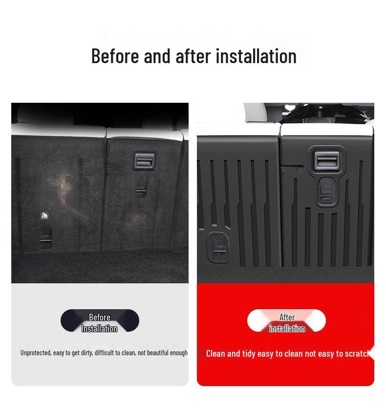 Tesla Model Y/3 Rear Seat Back Pad - Trunk Accessory