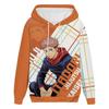 Jujutsu Kaisen Hooded for Aldult Streetwear Hoodie Graphic Printed Unisex Hooded Pullover