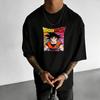 New Dragon Ball Anime Goku Roundneck Shortsleeved 2026 Summer American Mens Loose and Breathable Sports Cotton Tshirt