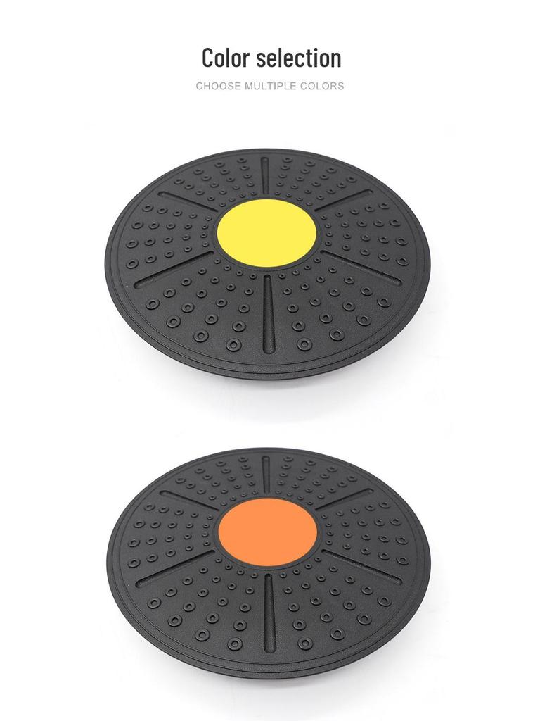Core Balance Board with Pedal for Fitness and Yoga Training