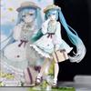 23cm Premium PVC Hatsune Miku Figure - Kawaii Cheerleader Anime Action Figure, Collection & Decor Model Toy