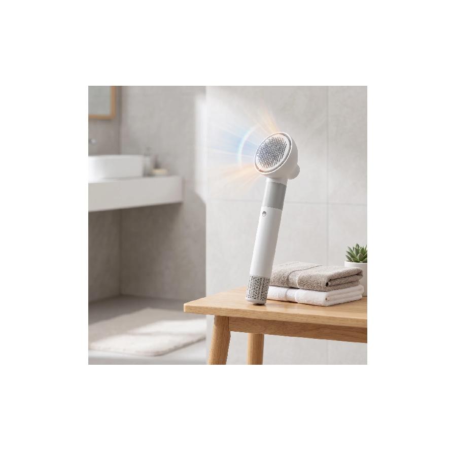 Dog Dryer Brush 2-in-1 Pet Hair Dryer with Brush Pet Grooming Blower Powerful 3-Speed for Dogs