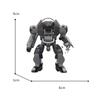Mecha model MOC stavebnice DIY montáž kreativní hračky, velmi dobrý dárek pro milovníky stavebnic