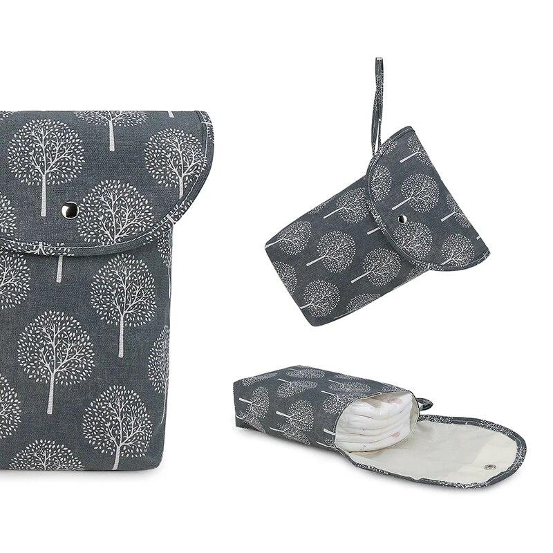 Baby Diapers Storage Bag Baby Diaper Bag Travel Portable Bag Baby Car Cute Pattern Large-Capacity Storage Hanging Bags Portable