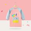 Painting Apron Double Layer Waterproof Painting Coat School with Pockets Painting Gown Children 6~8 Years Craft Apron Painting