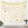 Modern Geometric Tapestry Brown Patchwork Texture Retro Wall Art for Living Room Bedroom Modern Art Wall Hanging Blanket Luxury