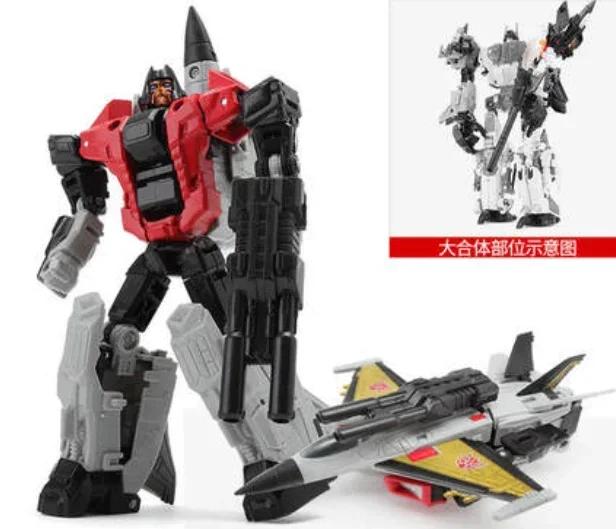

HZX Cool G1 Superion Робот Літак IDW 5в1 Девастатор Брутікус Екшн-фігурка Іграшки Комбінатор Трансформація Деформація Подарунок