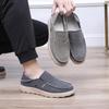 Spring new shoes men's casual canvas shoes one pedal breathable lightweight dual-purpose lazy shoes single shoes