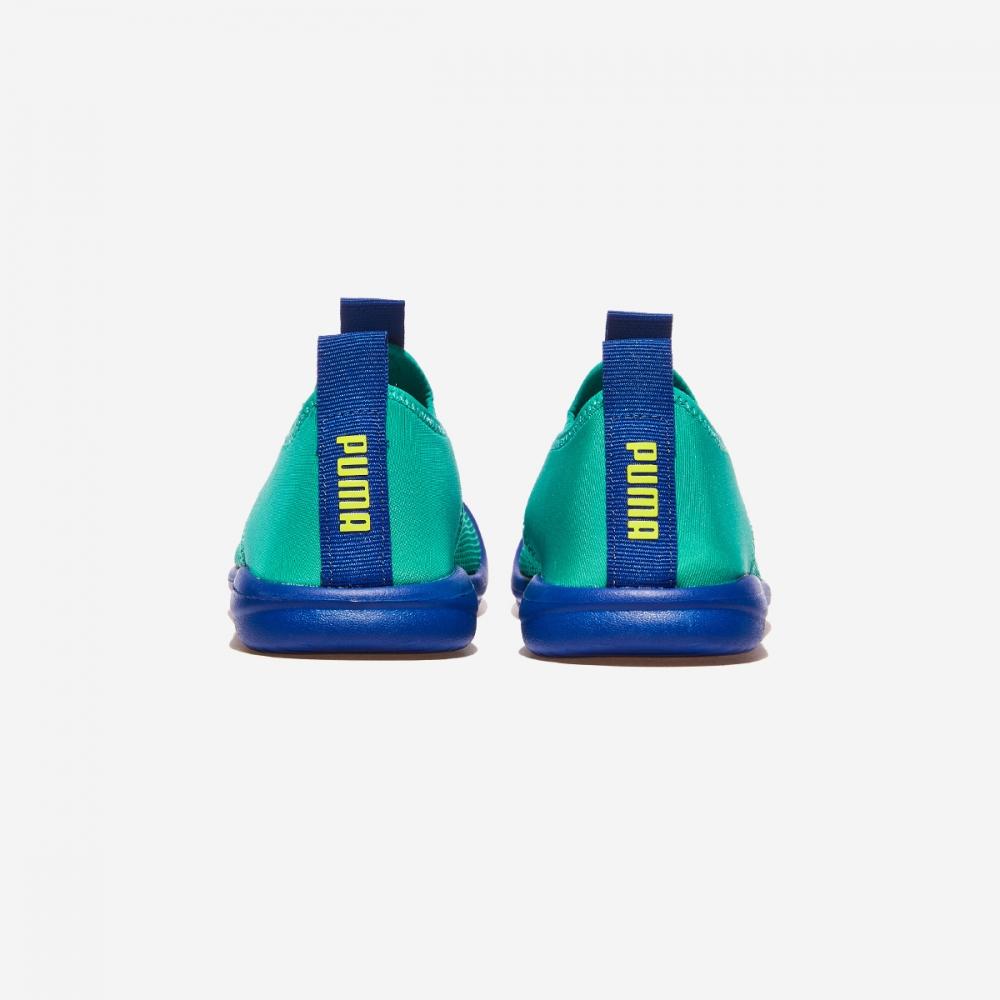 Puma Puma Aquacat Shield Preschool Pki37486008 Sparkling Green Lime Pow Cobalt Glaze