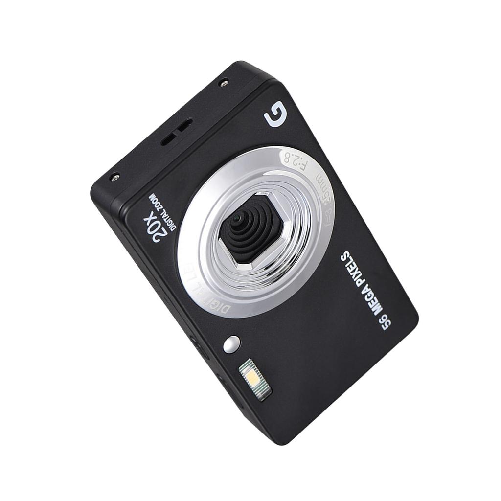 2.7 inch TFT Portable Digital Camera 56MP 4K Ultra HD 20X Zoom Auto Focus Self Timer Face Detection Anti shaking with