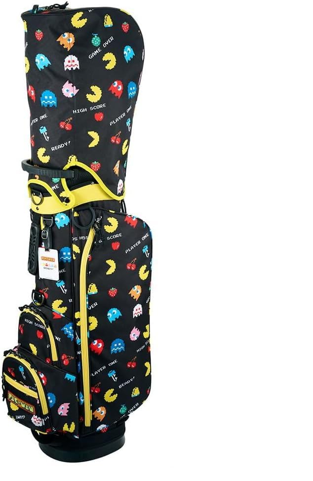 

Hokushin Trading Pac-Man Caddy Bag, Yellow, OCB0008