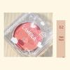 Xiaohongshu Energetic Matte Blush & Shimmer Highlighter - Natural Nude Contour Rouge Makeup