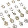 Manicure Accessories Rabbit Nail Decorations 3D Nail Art Drills Heart Nail Rhinestones Nail Jewelry