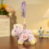 Plüschtier-Schlüsselanhänger mit Pony und Magnetclip für Kinder und Sammler