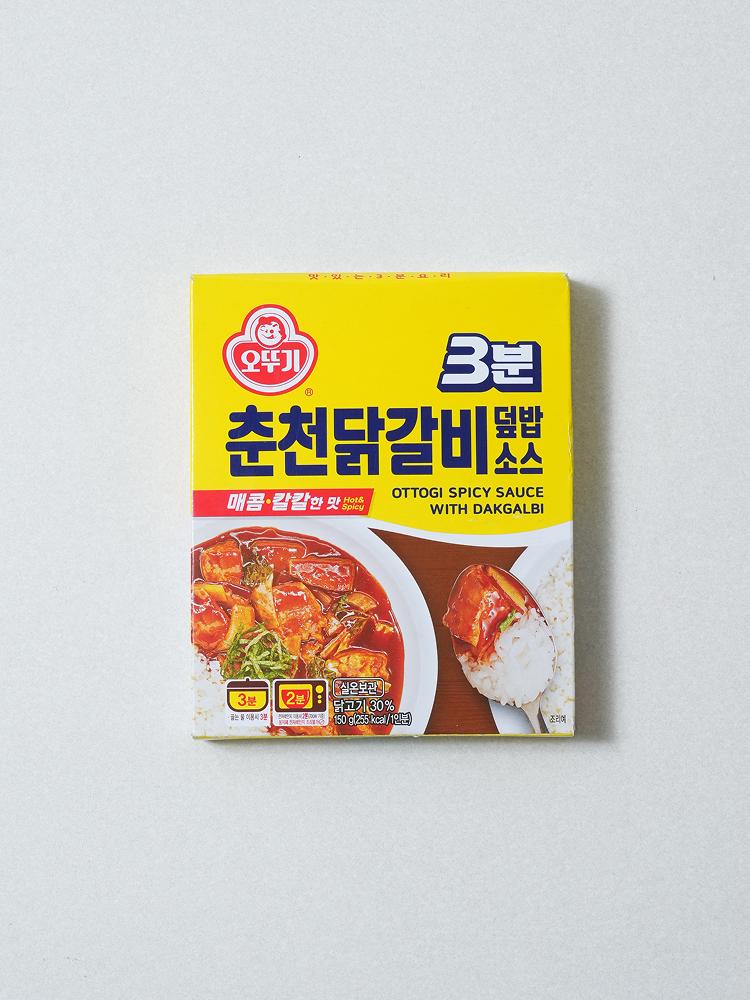 Ottogi 3-Minute Chuncheon Dakgalbi Rice Topping Sauce 150g 1ea