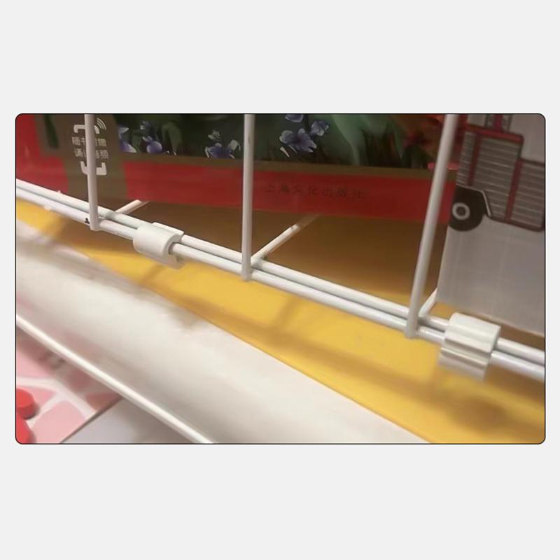 100 ks plastových Y-konektorů - Klipy na upevnění pletiva pro DIY projekty - Spojovací klipy pro klece pro domácí mazlíčky - Klipy na police