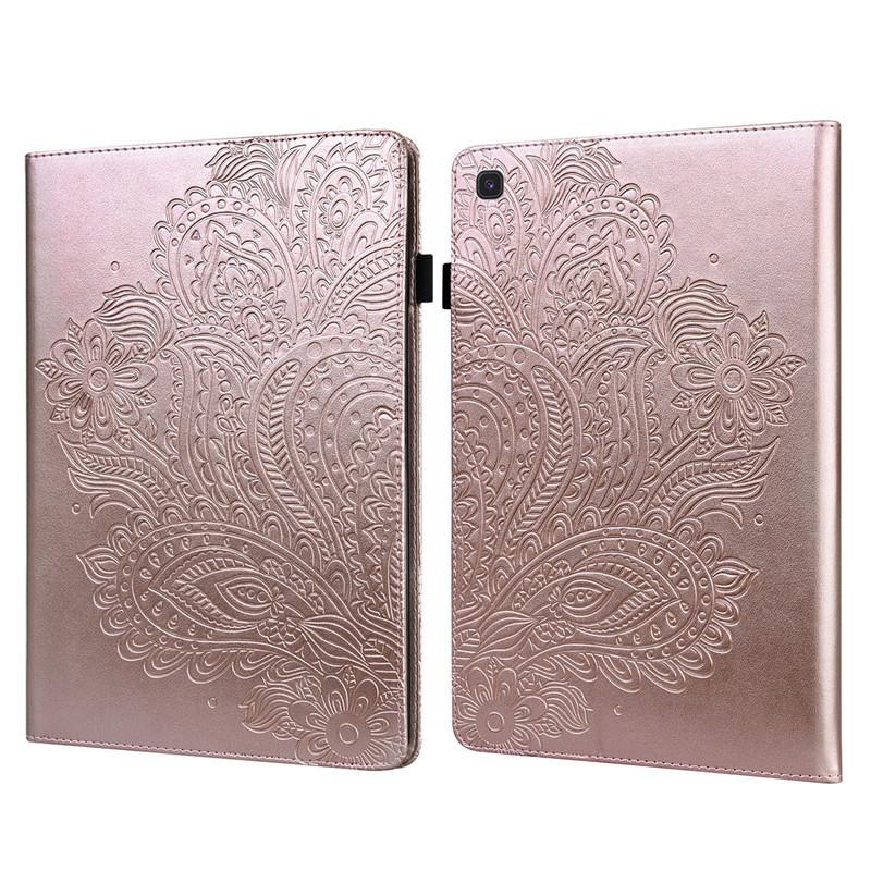 Pouzdro na tablet pro Samsung Tab S5E Case Cover T720 10 5 Roztomilý květinový strom reliéfní měkký TPU silikonový zadní kryt pro Funda Galaxy Tab S5e pouzdro