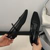 Mode Mode Netz Damen Ballerinas Mary Janes Schuhe Schnallenriemen Weibliche Atmungsaktive Schuhe Flach Damen Ballerinas Schuhe Neu 2025