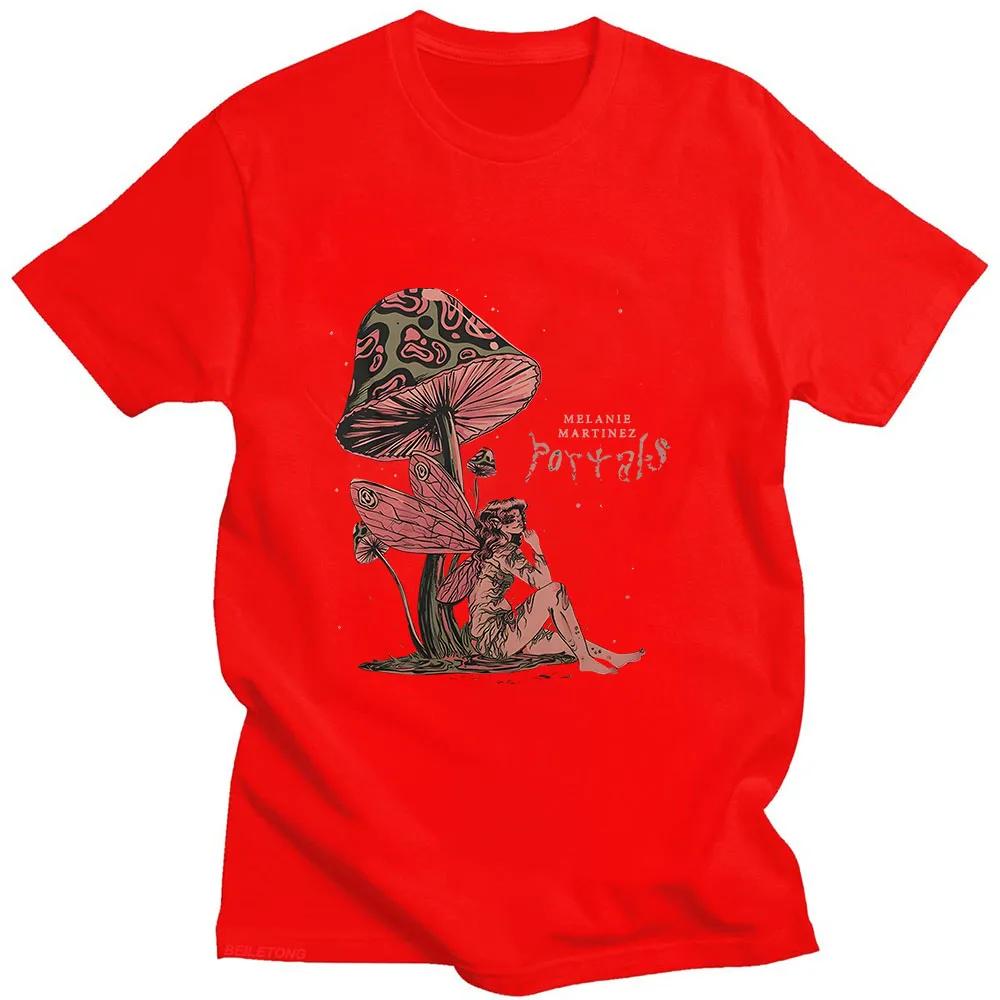 Weibliche T-shirts Melanie Martinez Portals Tour T-shirt 100% Baumwolle Tees Vintage/retro Grafik T Shirts Ästhetischen Kurzarm
