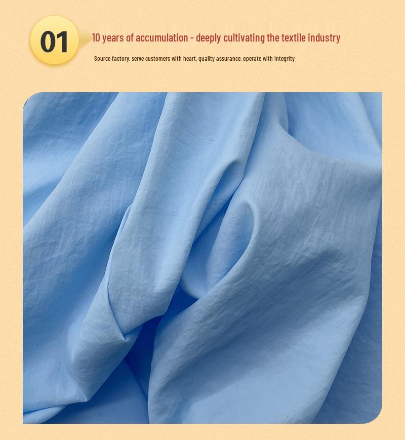 Tkanina Nylonowa Jedwab Lodowy UPF50+ Ochrona Przeciwsłoneczna, Odstraszająca Komary, Szybkoschnąca, Materiał Ubraniowy Anti-UV.