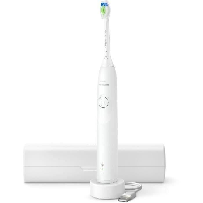 Escova de dentes - PHILIPS - HX7108/02 - Sonicare - Série 5300 - Branco - Elétrica