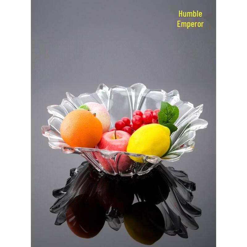 Acrylic Leaf Style Fruit Plate