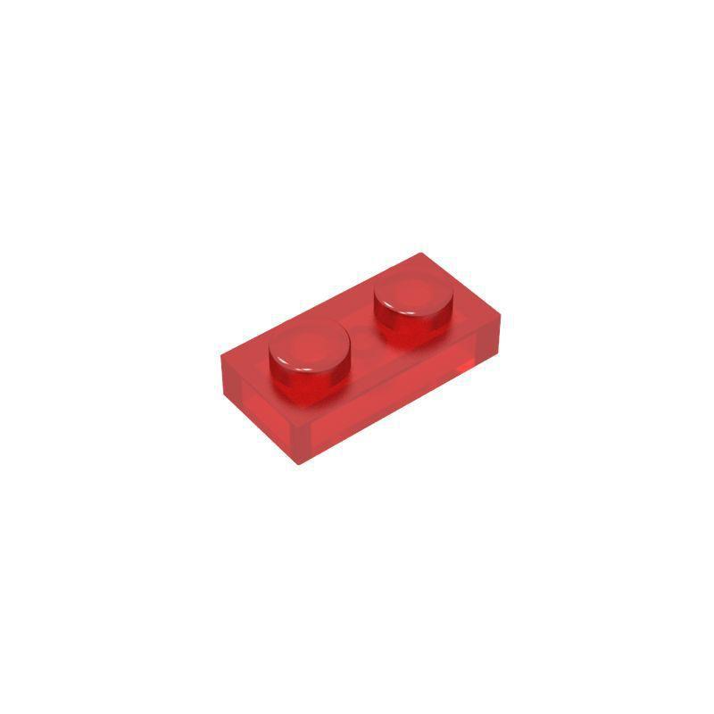 60pcs/lot 3023 DIY Blocks Building Bricks Thin 1X2 Educational Assemblage Construction Toys for Children Compatible With Brand