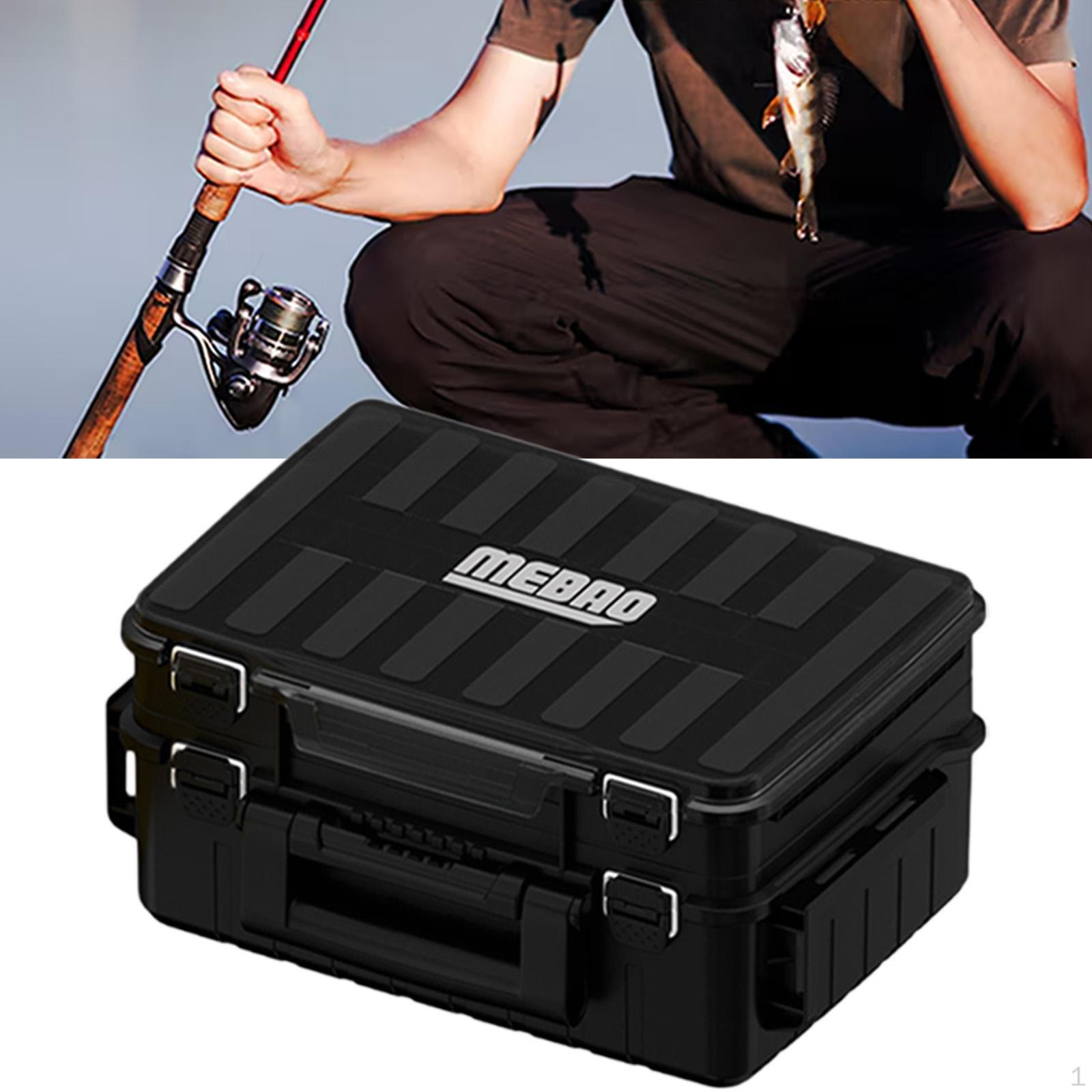 

Органайзер с лотком для аксессуаров для пресноводной рыбалки и кемпинга чёрный