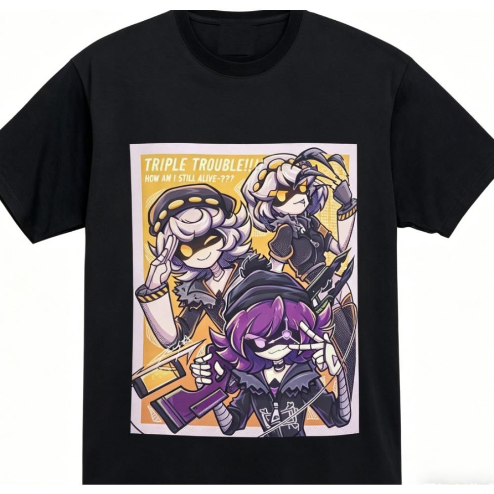 MURDER DRONES Milovník Anime Tričko Celoroční oblečení Osobnost Oblečení Velikost Plus Unisex Nový model Párty vysoce kvalitní měkké