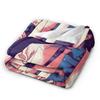 MJ Pop Rock Disco  Blankets Coral Fleece Plush Summer Air Conditioning Portable Lightweight Throw Blankets for Bed Bedspread