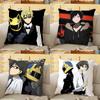 DDurarara Anime Cushion Cover Soft Durable Reversible Pillow Cover Home Car MultiScene Daily Comfort Pillowcase