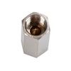 Nickel Plated Male Female thread 1/8" 1/4" 3/8" 1/2" Gas One Way Valve Air Brass Valve Pneumatic Check Valve Hexagonal Copper