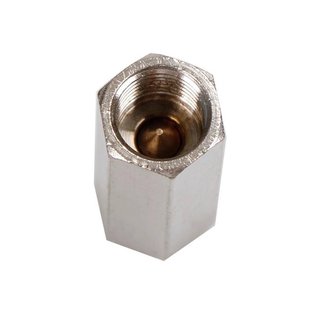 Nickel Plated Male Female thread 1/8" 1/4" 3/8" 1/2" Gas One Way Valve Air Brass Valve Pneumatic Check Valve Hexagonal Copper
