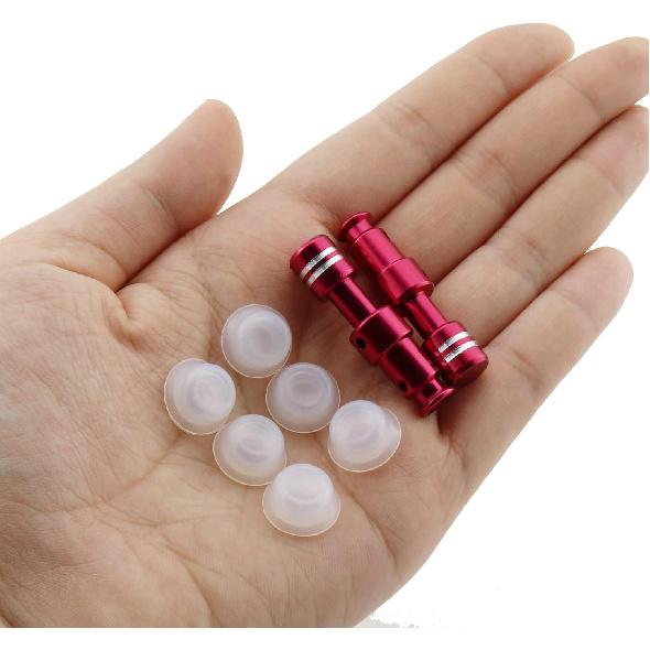 2pcs Replacement Float Valve wiht 6pcs Silicone Caps for Electric Pressure Cooker, Faberware Steam Valve, Pressure Cooker Parts